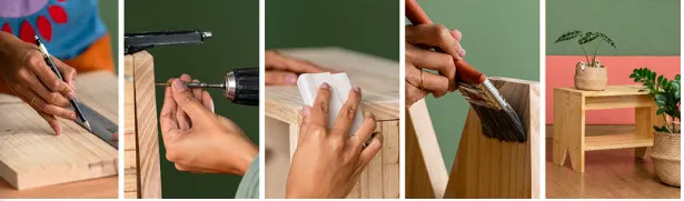 Скачать курс «[Domestika] Создание мебели  Woodworking: Build Your First Piece of Furniture (Eva Mota)» — слив курса