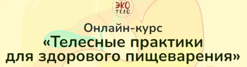 Скачать курс «[Экологичное тело] Телесные практики для здорового пищеварения (Аркадий Сыркин, Наиля Самсонова)» — слив курса
