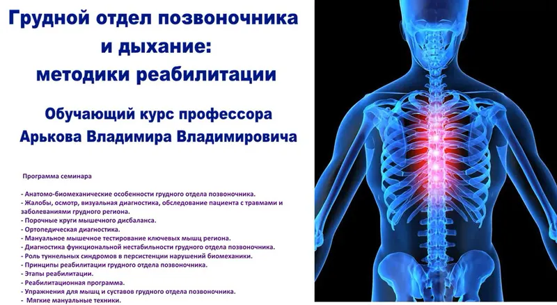 Скачать курс «Грудной отдел позвоночника и дыхание (Владимир Арьков)» — слив курса