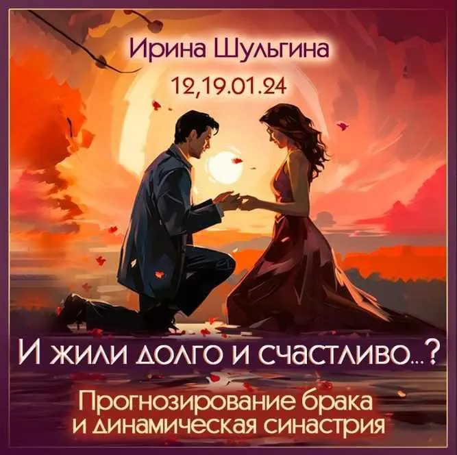 Скачать курс «И жили долго и счастливо...? Прогнозирование брака и динамическая синастрия (Ирина Шульгина)» — слив курса