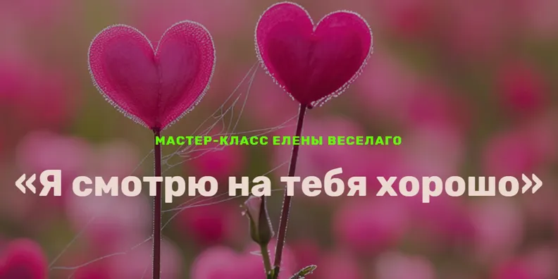 Скачать курс «Я смотрю на тебя хорошо (Елена Веселаго)» — слив курса