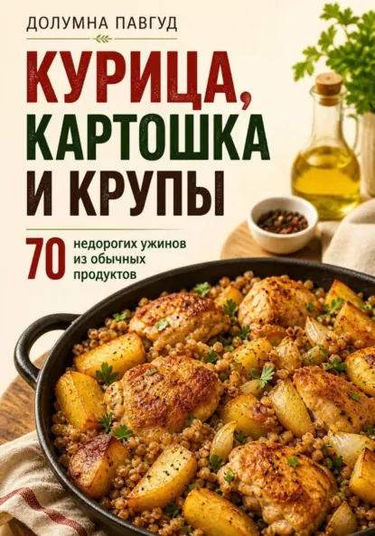 Скачать курс «Курица, картошка и крупы (Долумна Павгуд)» (быстрые ужины) — слив курса
