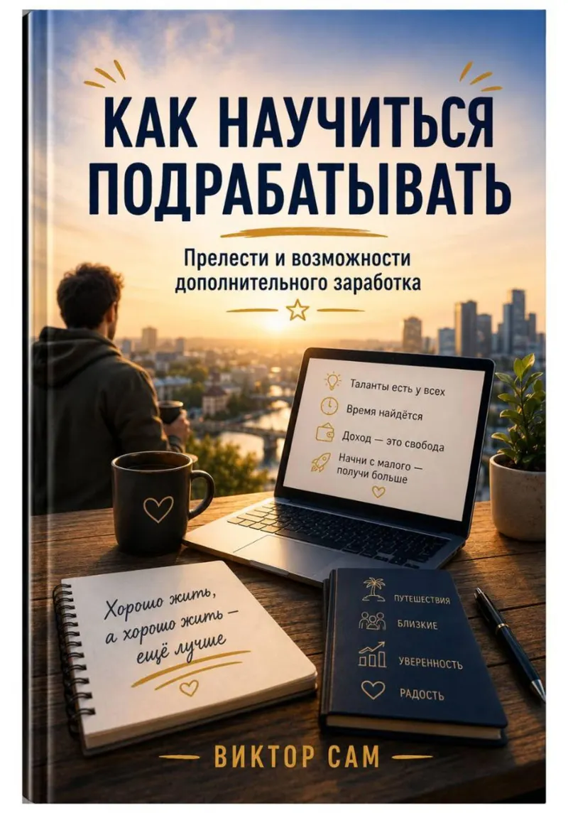 Скачать курс «Как научиться подрабатывать. Прелести и возможности дополнительного заработка (Виктор Сам)» — слив курса