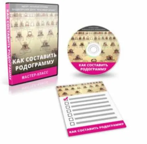 Скачать курс «Как составить Родограмму + документ (Наталья Стукова)» — слив курса