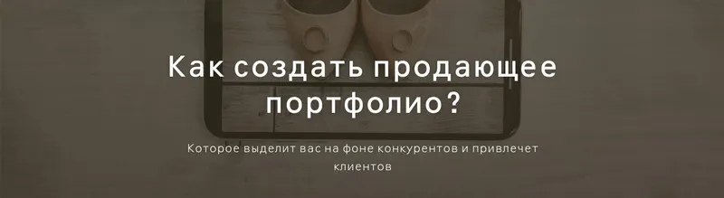Скачать курс «Как создать продающее портфолио (Ольга Шумилова)» — слив курса