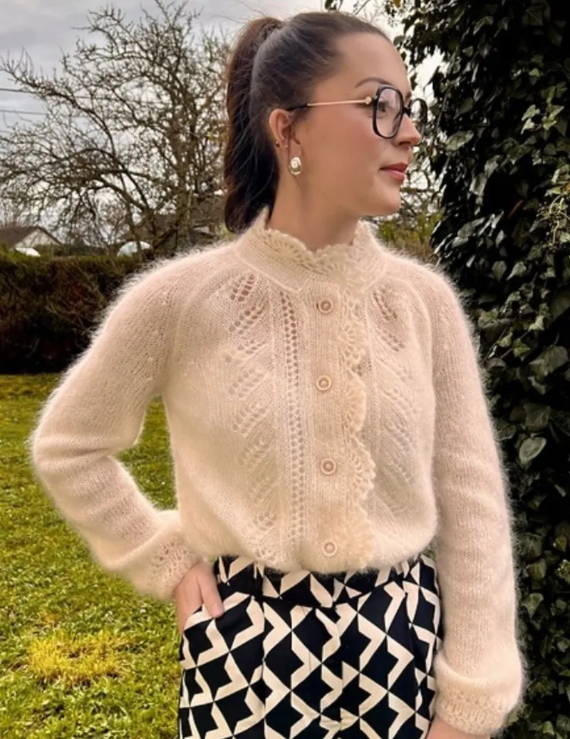 Обложка курса «Кардиган Gilet Amazonie (chandails et cardigans)»
