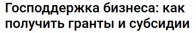 Скачать курс «[Klerk] Господдержка бизнеса: как получить гранты и субсидии (Наталья Гончарова)» — слив курса