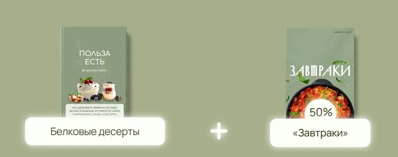 Скачать курс «Комбо: Белковые десерты + Завтраки (Аалия Маджид)» — слив курса