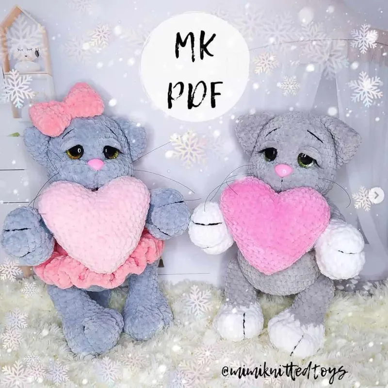 Скачать курс «Котяка-влюбляка (mimiknittedtoys)» — слив курса