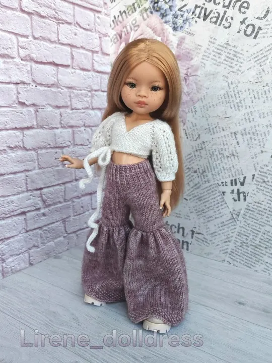 Скачать курс «[Lirene's dolls] Комплект Бонни без пуговиц для кукол Паола Рейна 32-34 см (Lirene Dolldress)» — слив курса