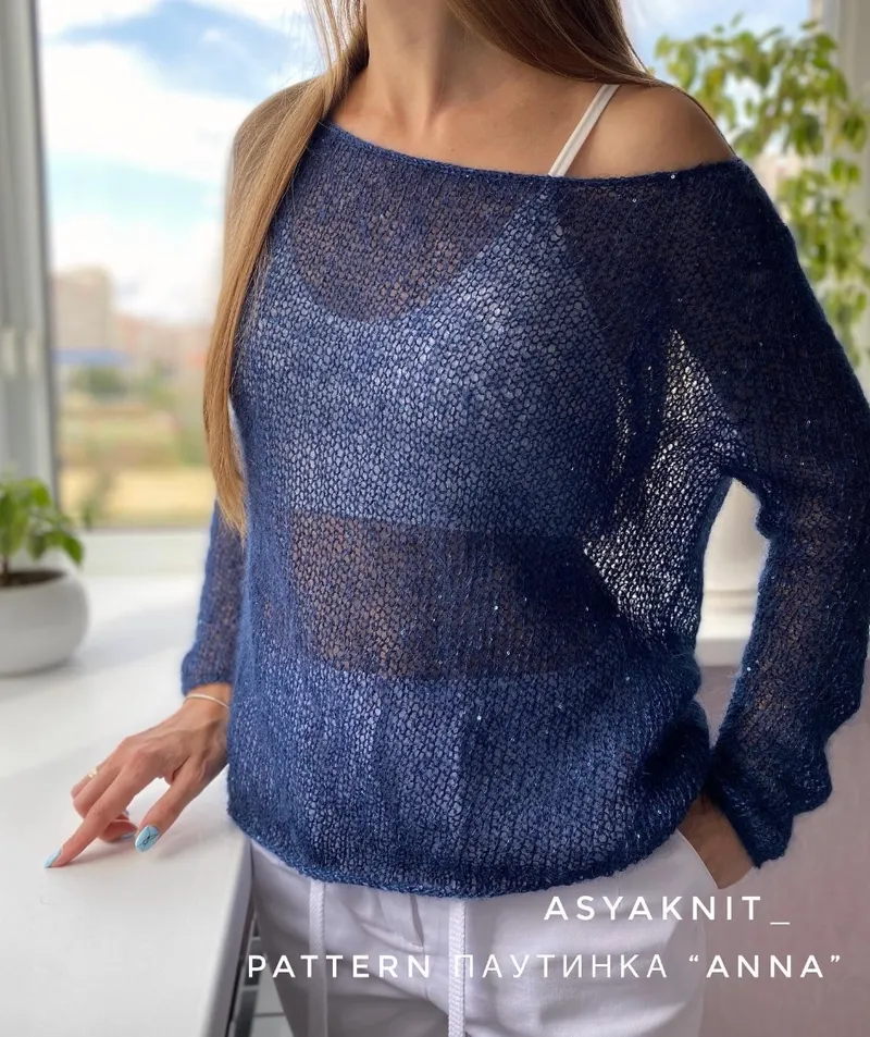 Скачать курс «Паутинка Anna (asyaknit_)» — слив курса