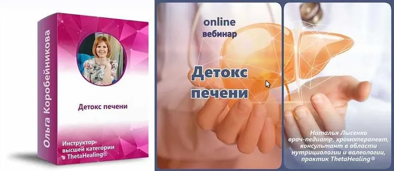 Обложка курса «Печень. Программа детоксикации (Наталья Лысенко, Ольга Коробейникова)»