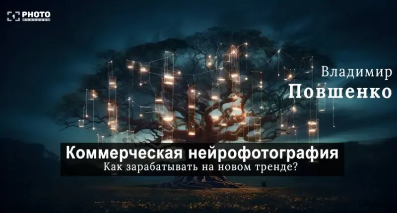 Скачать курс «[Первый Фото Канал] Коммерческая нейрофотография – как зарабатывать на новом тренде? (Владимир Повшенко)» — слив курса