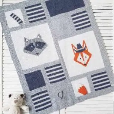 Скачать курс «Плед Енотоплед (marine_knits)» — слив курса
