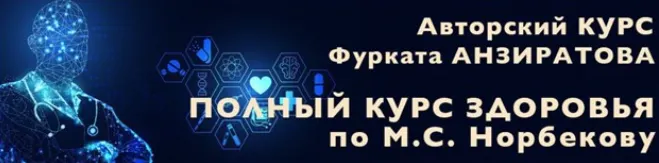 Обложка курса «Полный курс здоровья по М. С. Норбекову (Фурхад Анзиратов)»