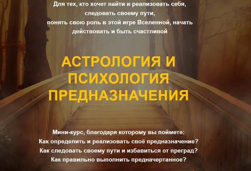 Скачать курс «Реализация Предназначения Ведическая астрология  (Юрий Резник)» — слив курса