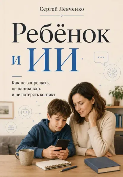 Скачать курс «Ребёнок и ИИ. Как не запрещать, не паниковать и не потерять контакт (Сергей Левченко)» (воспитание детей) — слив курса
