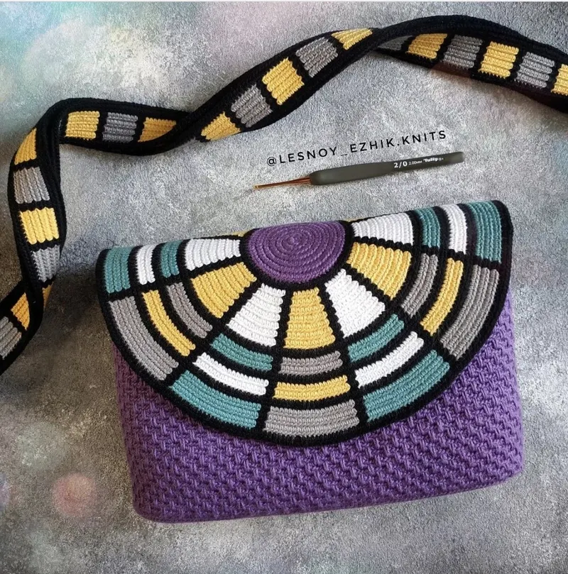 Скачать курс «Сумка Дартс (lesnoy_ezhik.knits)» — слив курса