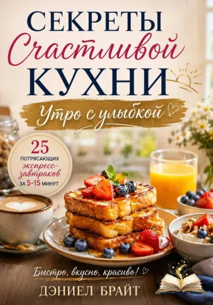 Скачать курс «Секреты счастливой кухни: Утро с улыбкой (Дэниел Брайт)» (быстрые рецепты) — слив курса