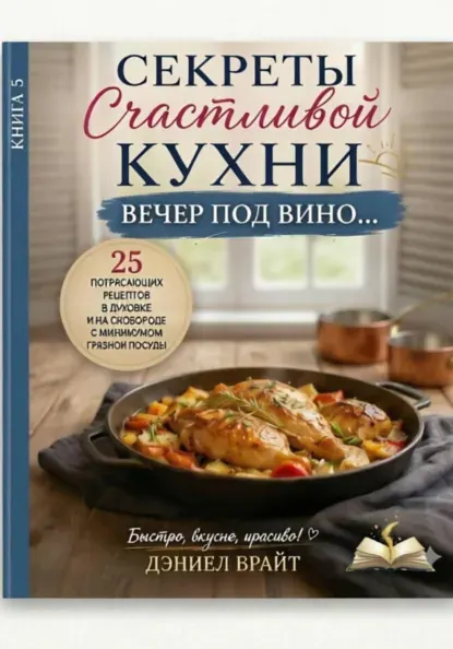 Скачать курс «Секреты Счастливой Кухни: Вечер под Вино (Дэниел Брайт)» — слив курса