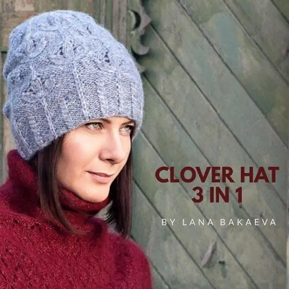 Скачать курс «Шапка Clover hat 3 in 1(Lana Bakaeva)» — слив курса