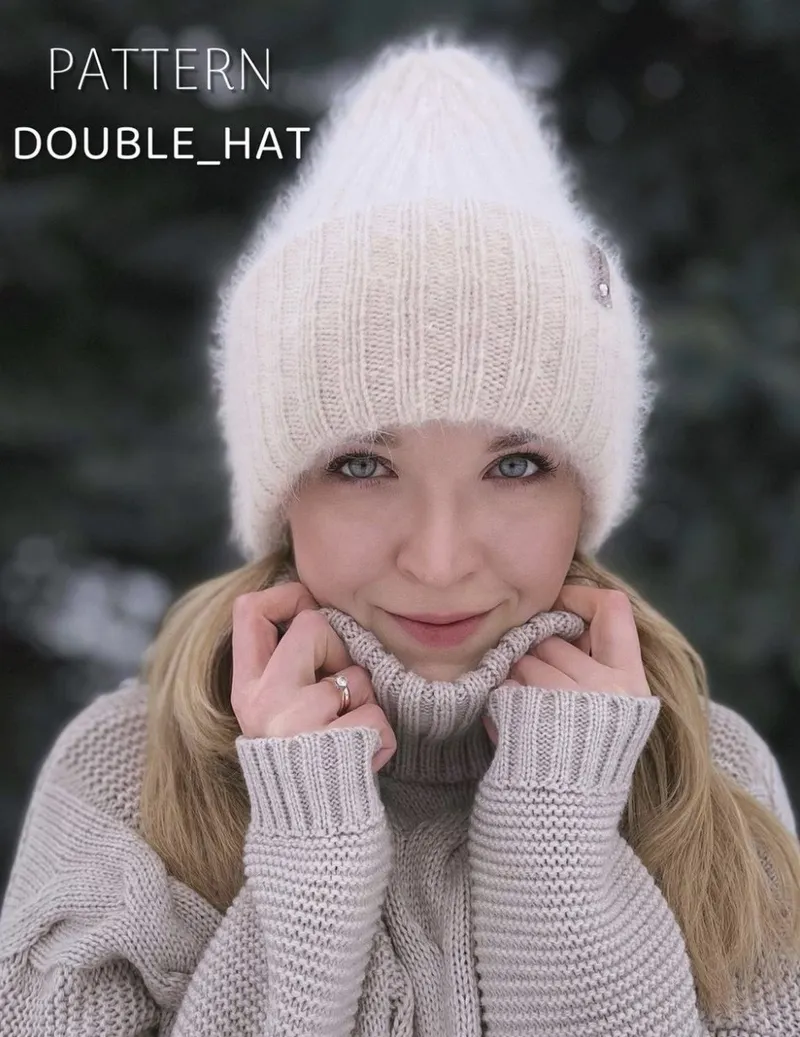 Скачать курс «Шапка Double_hat (by_katyamakhova)» — слив курса