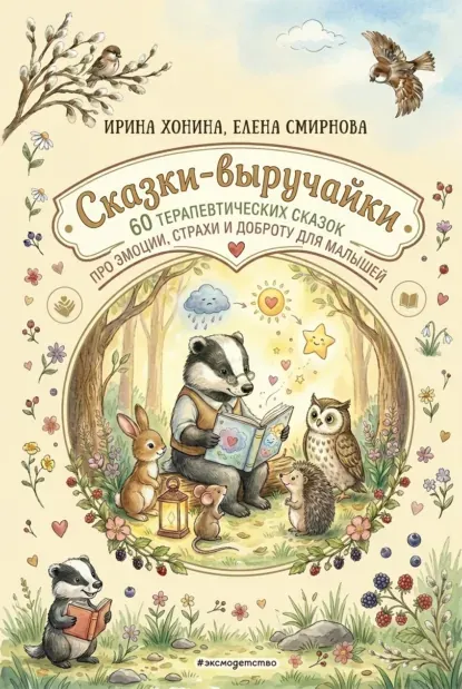 Скачать курс «Сказки-выручайки. 60 Терапевтических сказок про эмоции, страхи и доброту для малышей (Ирина Хонина)» (детская познавательная и развивающая литература) — слив курса