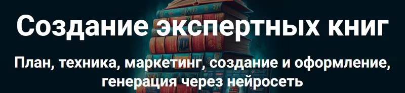 Скачать курс «Создание экспертных книг (Дмитрий Зверев)» — слив курса