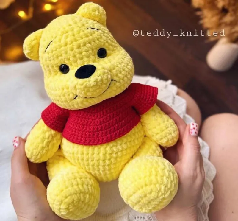 Скачать курс «[teddy_knitted] Винни-Пух (Дарья Киселёва)» — слив курса