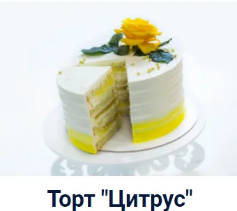 Скачать курс «Торт «Цитрус» (Оксана Лобачева)» — слив курса