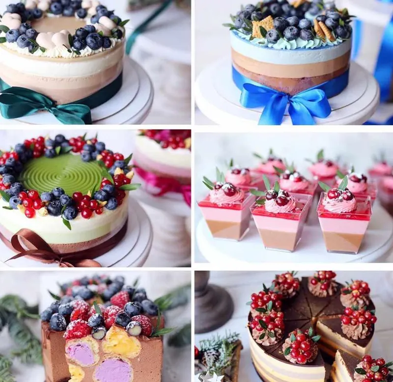 Скачать курс «Трайфлы и градиент торты (nezabudka_cake)» — слив курса