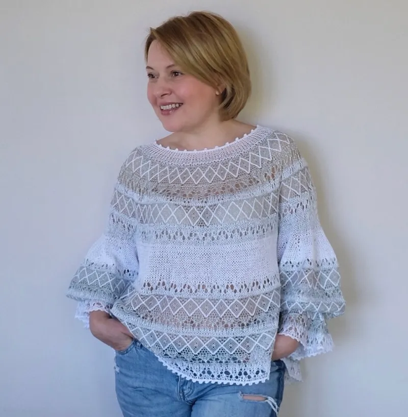 Скачать курс «[Тriskeli] Туника Shining Lace (Лена Родина)» — слив курса