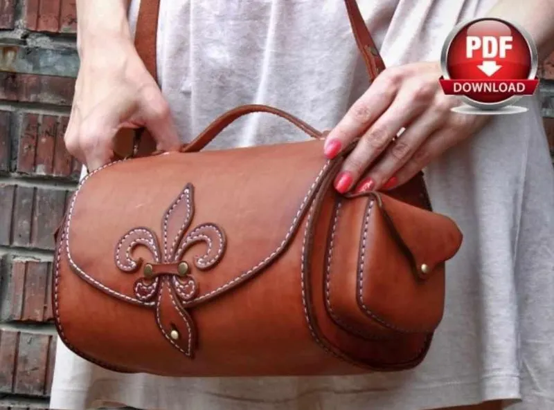 Скачать курс «Выкройка женской сумочки «Fleur-de-lis» (DieselpunkRo)» — слив курса