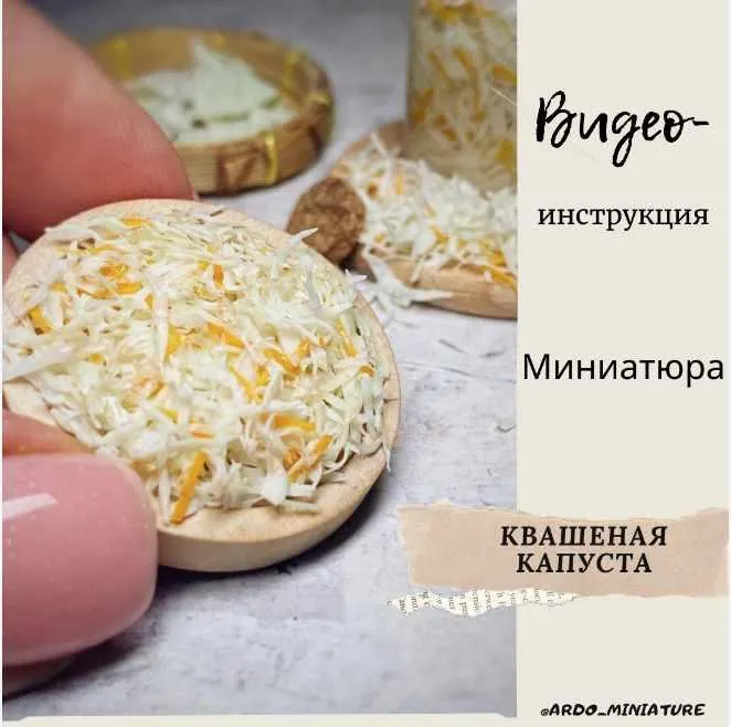 Скачать курс «Видеоинструкция "Квашеная капуста" (ardo_miniature)» — слив курса