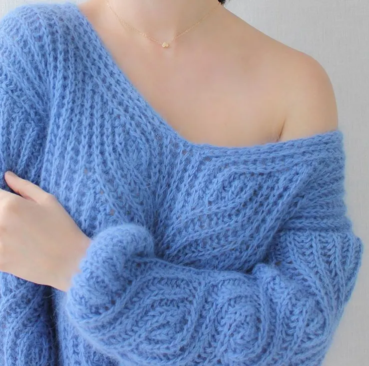 Скачать курс «[Вязание] МК свитер Angora Merino (Елена Кузьмина)» — слив курса