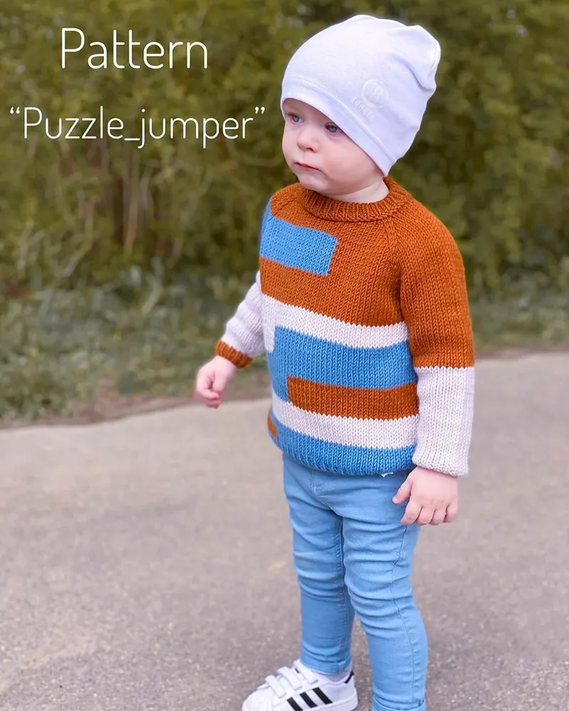 Скачать курс «[Вязание] Джемпер «Puzzle Jumper» (by_katyamakhova)» — слив курса