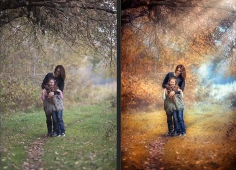 Скачать курс «Художественная обработка осенних фотографий (Алина Каютина)» — слив курса
