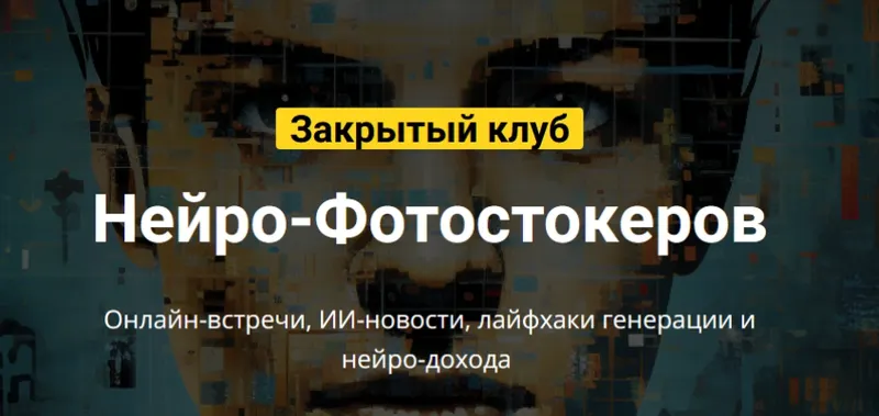 Скачать курс «Закрытый клуб нейро-фотостокеров. Июль 2024 (Вадим Закиров)» — слив курса