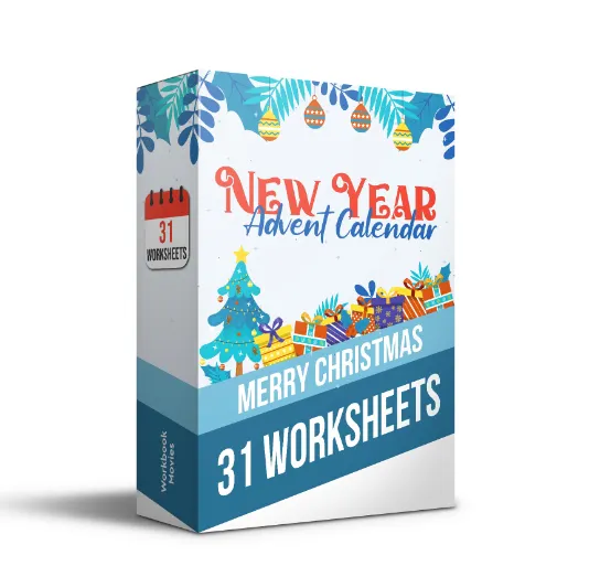 Скачать курс «[Workbook Movies] New Year Advent Calendar. Воркбуки по фильмам» — слив курса