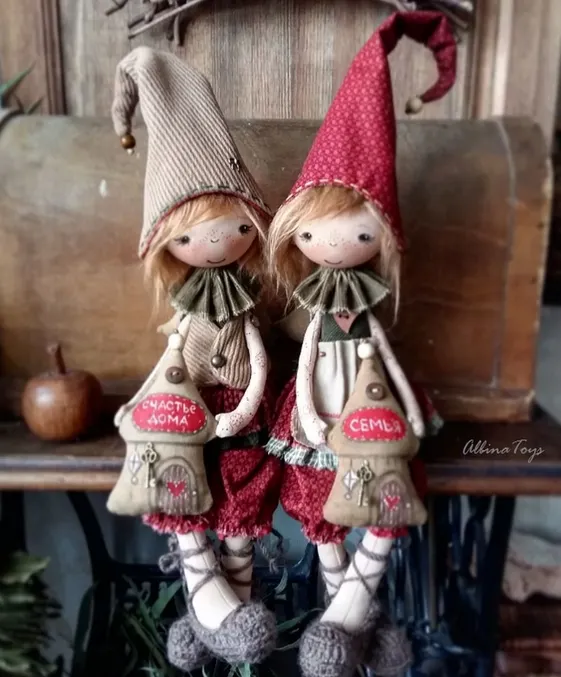 Скачать курс «Выкройка куколки "Домовая гномочка" (AlbinaToys)» — слив курса