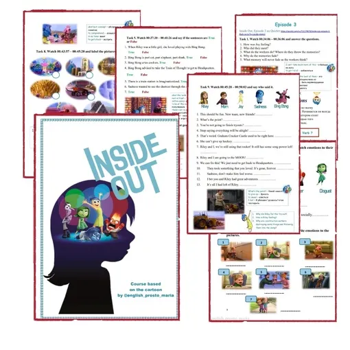 Скачать курс «[English_prosto_maria] Курс по мультфильму Inside out (Мария Кюрджиева)» — слив курса