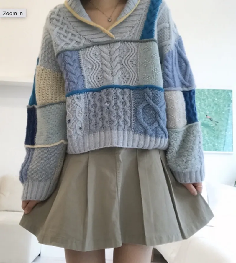 Скачать курс «Свитер Puzzle (morae knit)» — слив курса