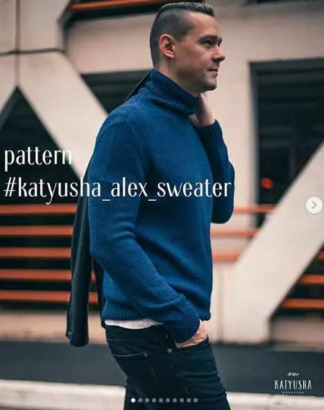 Скачать курс «[Вязание] Мужской свитер «Katyusha_alex_sweater» (katyushaworkshop)» — слив курса