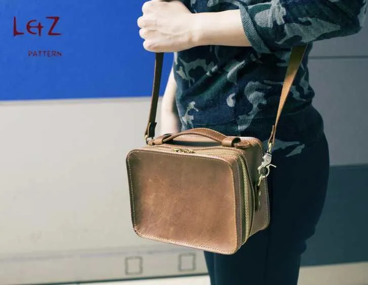 Скачать курс «[LetZ pattern] Кожаная небольшая сумка на ремне, модель BXL-01» — слив курса