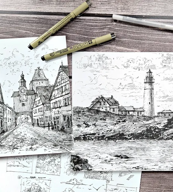 Скачать курс «[Marker School] Базовый курс графики. Основы. Тариф без проверки (Анастасия Агеева)» — слив курса