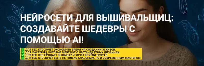 Скачать курс «Нейросети для вышивальщиц. Создавайте шедевры с помощью AI (Алена Самойлова)» — слив курса