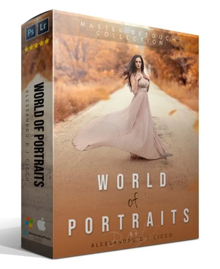 Скачать курс «World of Portraits. Master Retouch Collection 2023 (Alessandro Di Cicco)» — слив курса