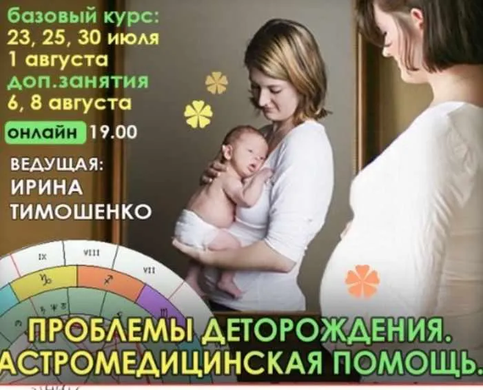 Скачать курс «Проблемы деторождения. Астромедицина. Транскрибация (Ирина Тимошенко)» — слив курса