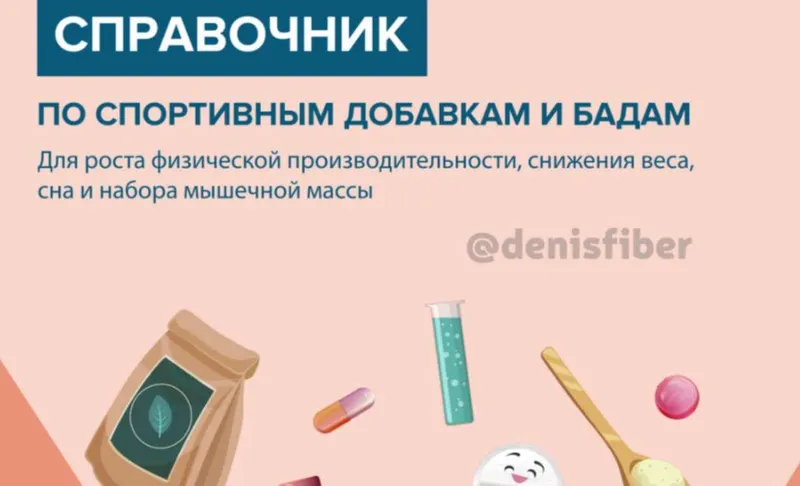 Скачать курс «Справочник по спортивным добавкам и бадам (Денис Юровских)» — слив курса