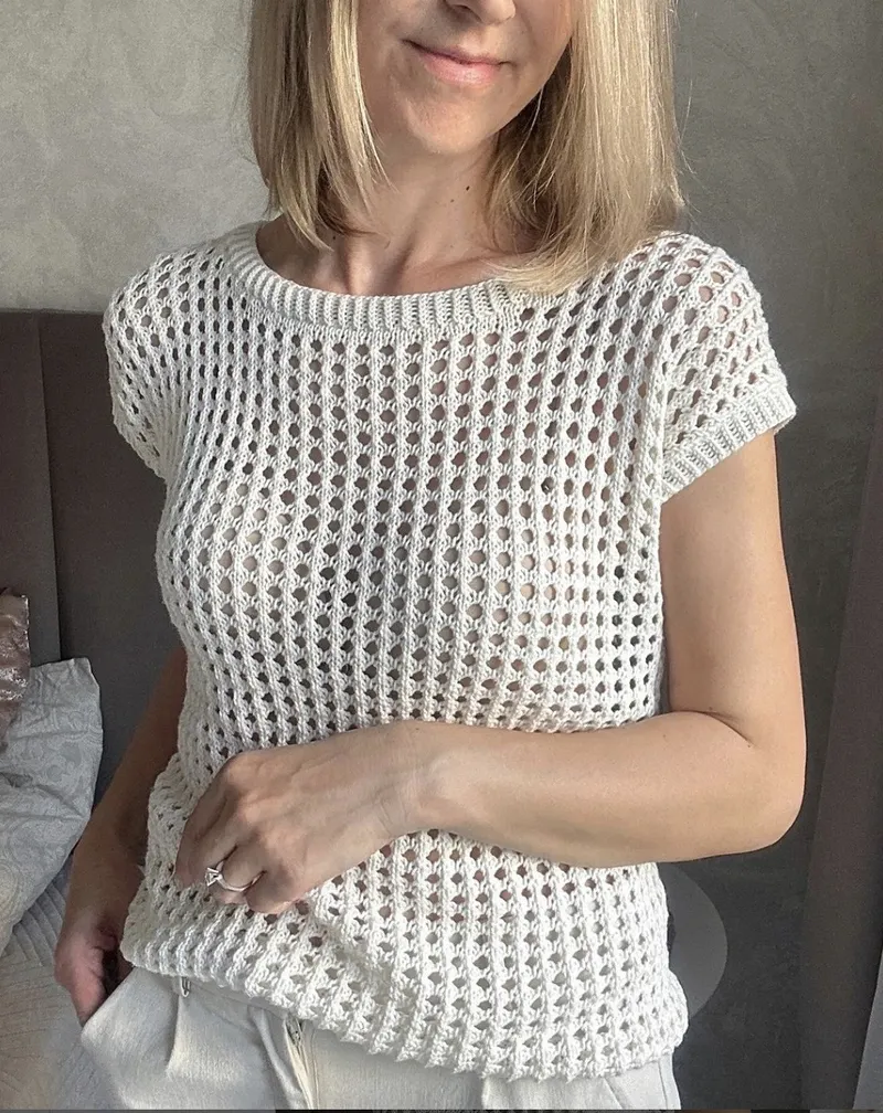 Скачать курс «[avgustina_knit] Джемпер сетка (Юлия Гнатовская)» — слив курса